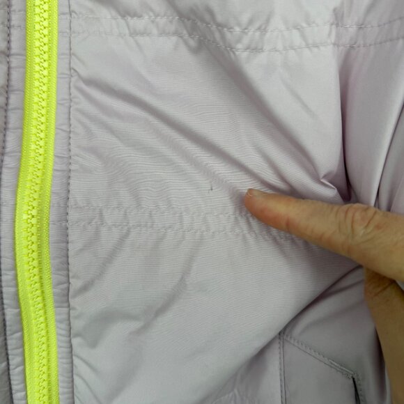 Athleta Girl Reversible So Toasty Sherpa Vest Size XL Light Purple White Warm - Picture 8 of 13